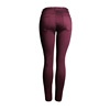 Europe and the new popular beggar hole thin waist elastic character slim pants color pants pants