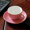 European -style coffee cup thickened ceramic glaze latte coffee cup professional pull coffee cup Cabchino cup disc