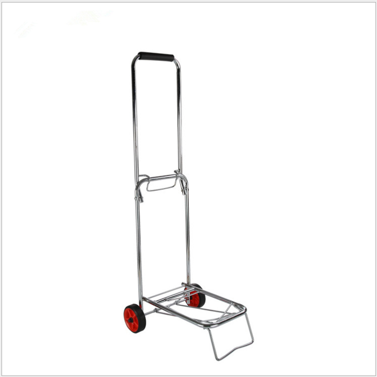 厂家供应小号银色行李车