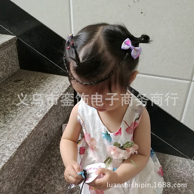 批发采购发夹-最新原创设计款蝴蝶结女儿童额