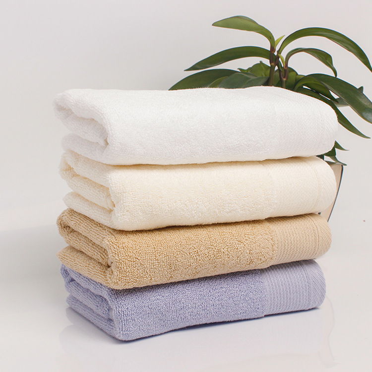 new pattern pure cotton Towel Factory Direct selling gift towel pure cotton White towel Sports fitness towel Quality cotton