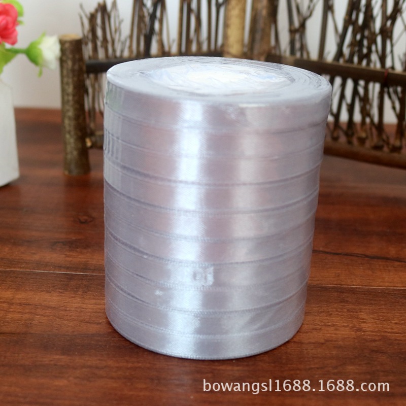 Yiwu venta al por mayor 1cm cinta regalo flor embalaje pastel hornear decoración cinta DIY casual multicolor