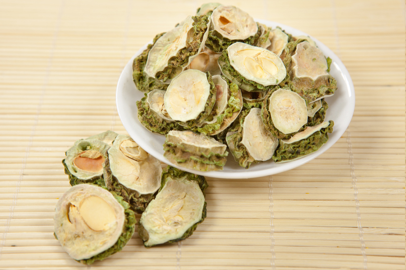 Dried Bitter Melon Slices Ku Gua 苦瓜 Bulk Herbal Tea Slices 500g quality and texture