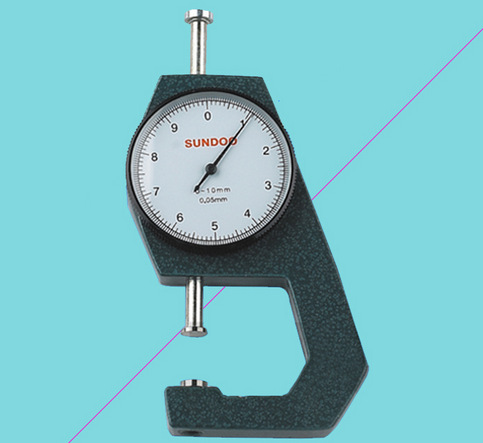 SUNDOO山度LP-4010皮革测厚规 皮革测厚仪 测厚规0-10 测厚计