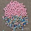 Factory price Spot double -color jelly pearl app transparent square bead DIY jewelry accessories beads beads beads