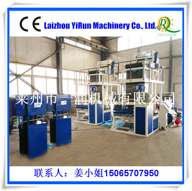 立式上吹风冷立拉膜捆扎绳机 吹膜坯子绳打捆绳拔丝生产线