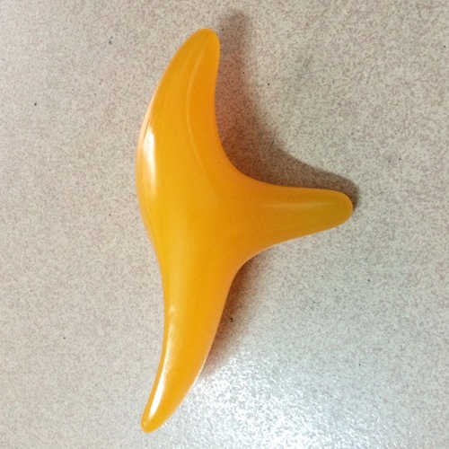 Dense wax triangle bird massager 3 prongs original point massage bird massage bird point pressure acupuncture point meridian stick small three prongs