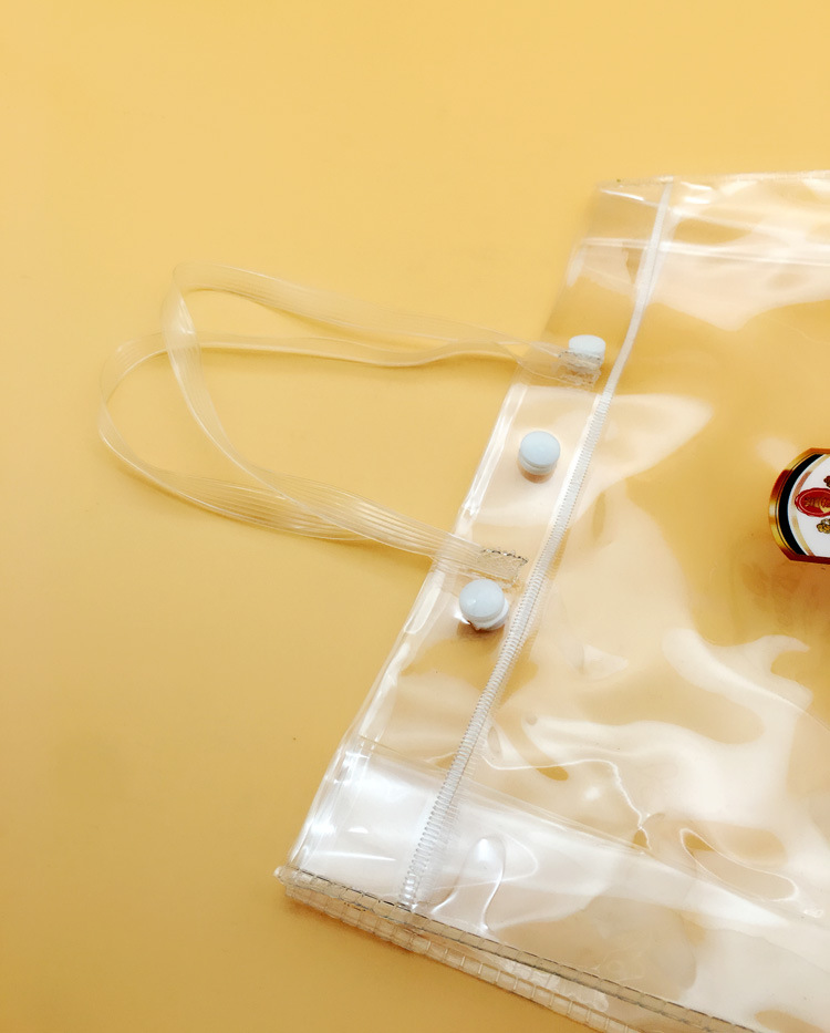 定做批发PVC透明手提啤酒袋冰袋 塑料PVC手提包装袋 软P