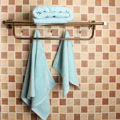 割绒浴巾70x135cm纯棉浴巾家用健身湖蓝色浴巾