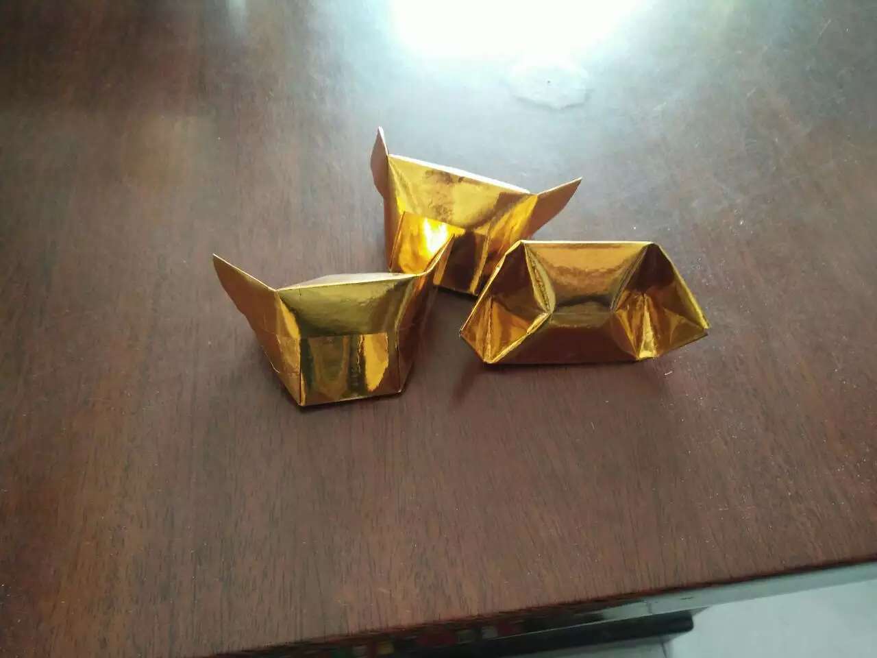 如何制作纸元宝,最快最简单的叠元宝,元宝怎么画制作(第10页)_大山谷图库