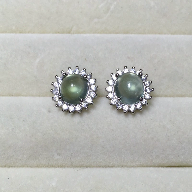 Organic earrings, silver 925 sample, 925 sample silver