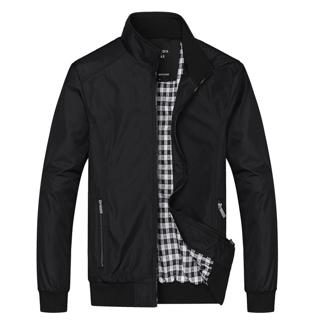 Popular casual jacket coat slim fit short large thin top men’s wear