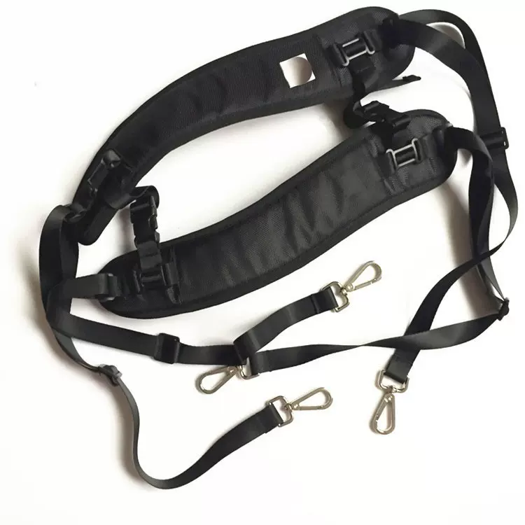 厂家定制四钩双肩带相机带单反快枪手相机肩带双肩背带背包带