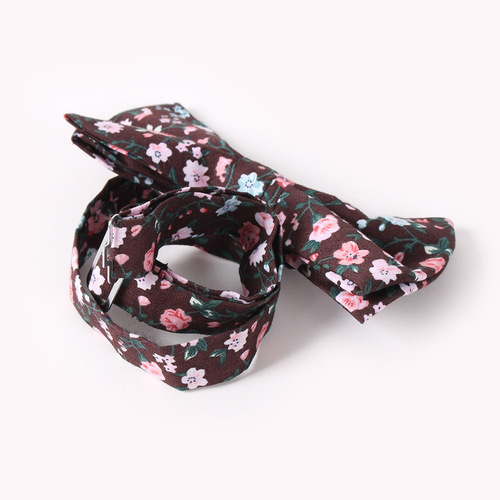 Men's bow tie casual printed cotton bow floral floral bow tie wedding banquet wholesale