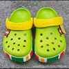 factory Foreign trade Exit Children's shoes Lego logo children Crocs Boy girl sandals  Baotou Beach shoes