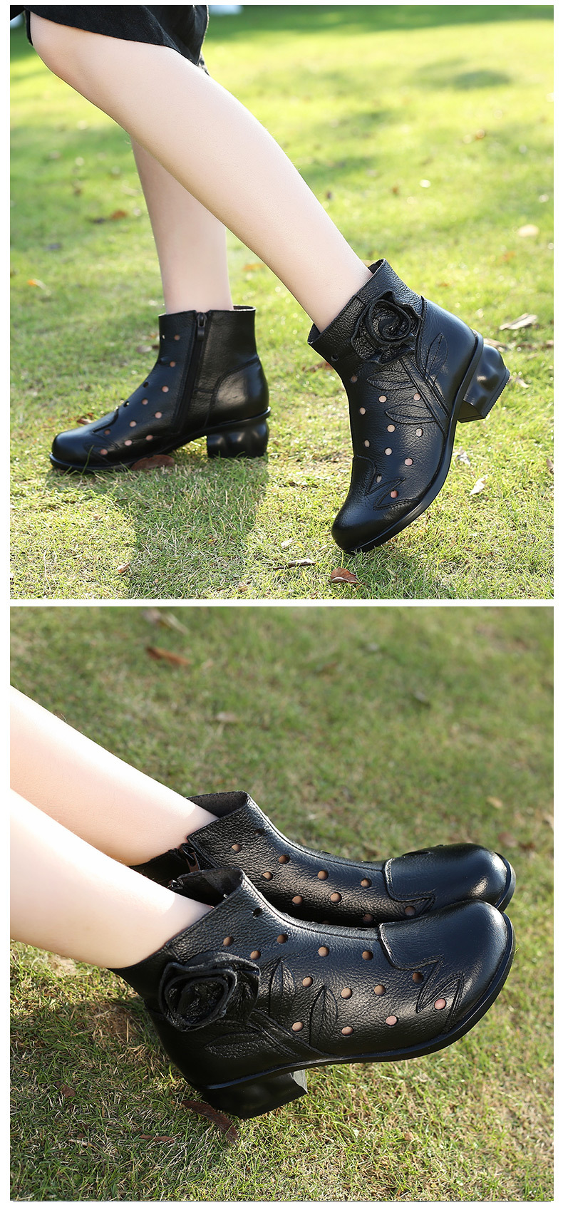 Bottes femme MELINDA en En cuir - Ref 3354252 Image 81