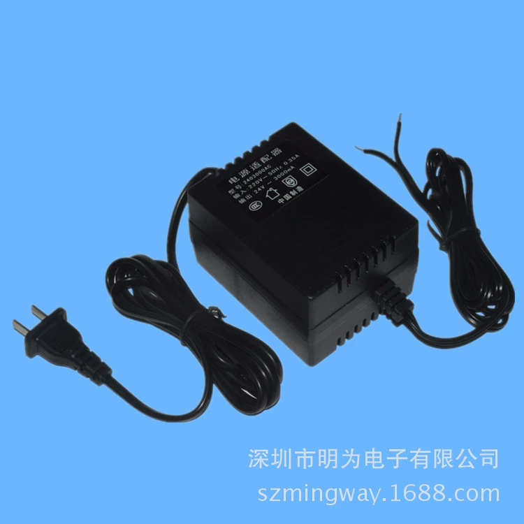 Производство силового трансформатора 24 В переменного тока, линейного источника питания, сертификация 3C/сертификация CE, 220 В/2000 мА