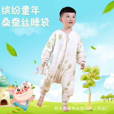 Sleeping bag thickening Gauze Sleeping bag pure cotton ventilation Removable comfortable Anti Tipi factory wholesale