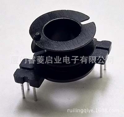 RM6 2槽 立式 3+3 排距14.4*18.0 高8.95 (注塑变压器骨架厂家)