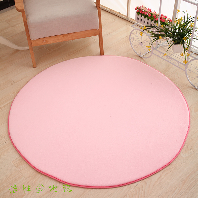 Espesado esponja Alfombra de lana de seda Silla de ratán estera cesta colgante estera silla de la computadora estera hexagonal estera de la tienda de los niños hecho