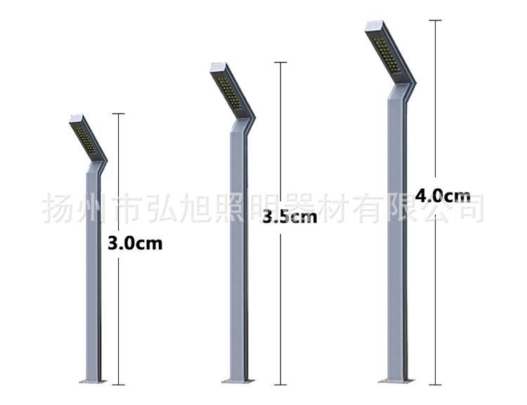 点击打开原图 扬州弘旭供应led户外灯方形公园小区防水3米led景观灯