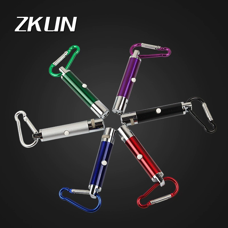 Мини лазерный фонарик светодиодный светильник забавный кот палка игрушка для домашних животных карабин Ключ Кулон логотип набор