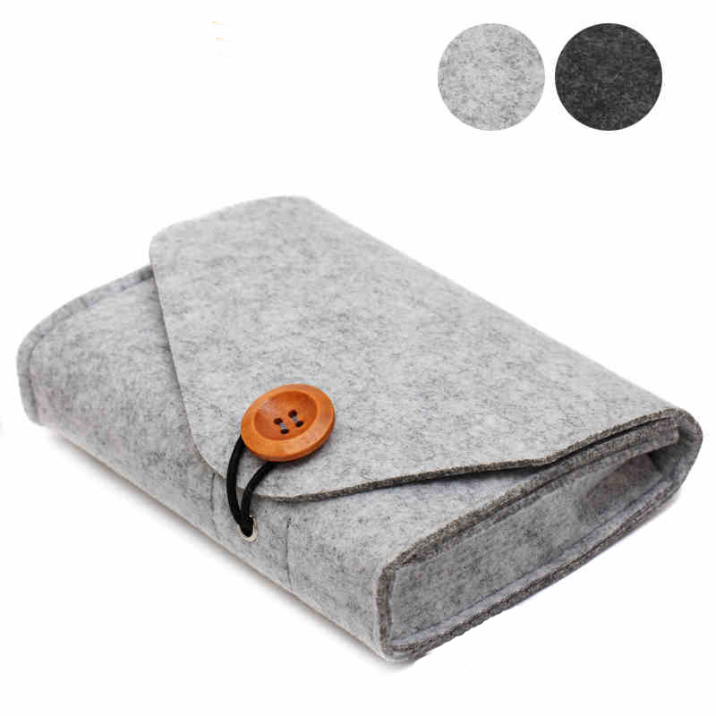 毛毡包 毛毡电源包 毛毡鼠标包 毛毡钱包 支持订做可定制LOGO