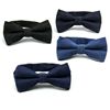 Fashionable denim bow tie for leisure with bow
