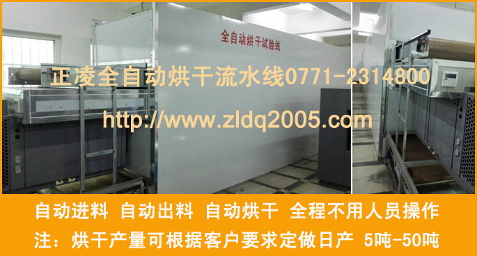 全自動網(wǎng)帶式米粉烘干流水線