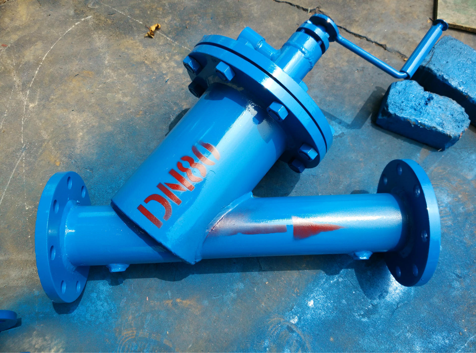 手摇刷式过滤器 DN80 工厂直销 物美价优