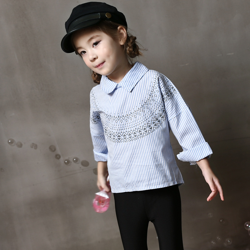 Chemise fille à manche longue - Ref 2086911 Image 11