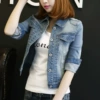 8840 light blue seven -point sleeve