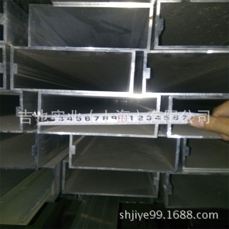 6063/6061铝合金矩形：50*100  厚壁铝方管50*150    50*200