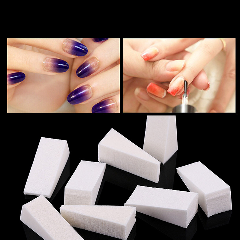 Wholesale of nail enhancement products Gradual sponge DIY Sponge creative Star Sky nail Gradual nail dedicated single price