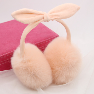 Manufactor Direct selling Korean Edition winter keep warm Ear package Earmuff lady lovely Imitation fur Rabbit Ears Ear cover child