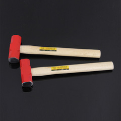 Factory supply hammer 3P 4P 6P 8P forged steel red octagonal hammer wholesale