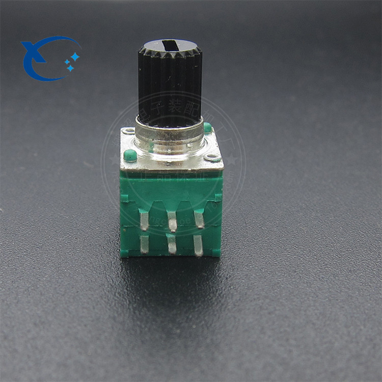 097G 097双联电位器 SD 功放电位器 塑料柄 六脚