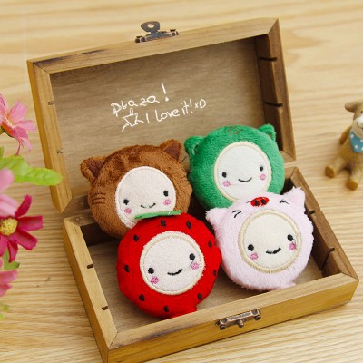 1.5米卡通毛絨卷尺 自動伸縮米尺 量衣軟尺測腰圍身高塑料皮市尺