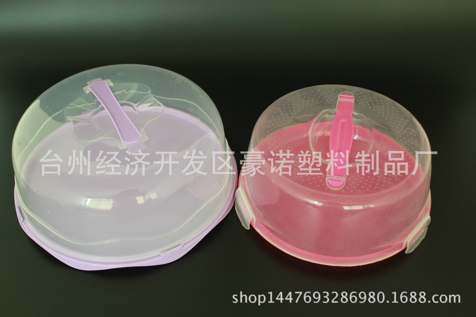 厂家直销 供应塑料点心盒 圆形点心盒 蛋糕盒 蛋糕保鲜盒 pp塑料