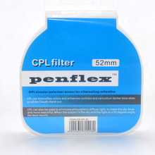 Penflex CPL偏振镜减少反光 49/52/58/67/77mm偏光滤镜无镀膜