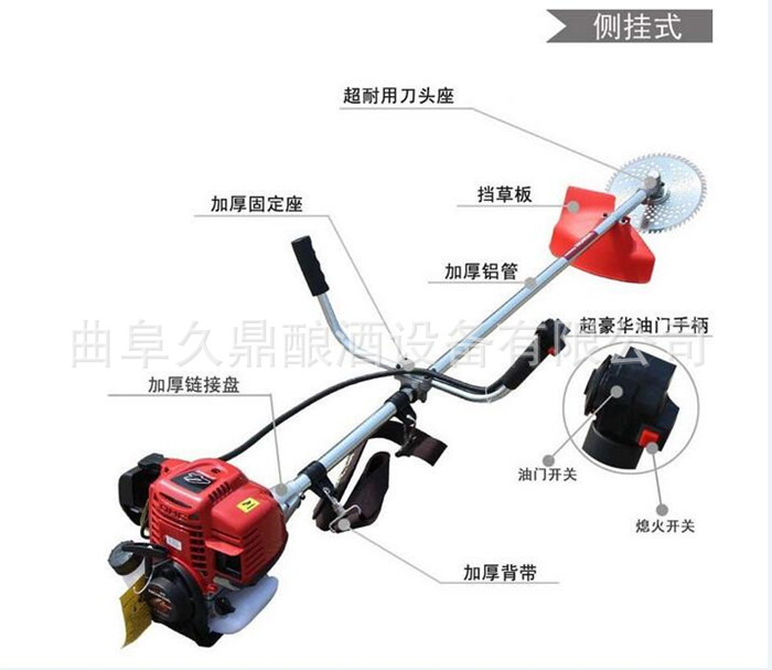 厂家直销割草机 电动割草机 实用除草除根松土割草机 手提