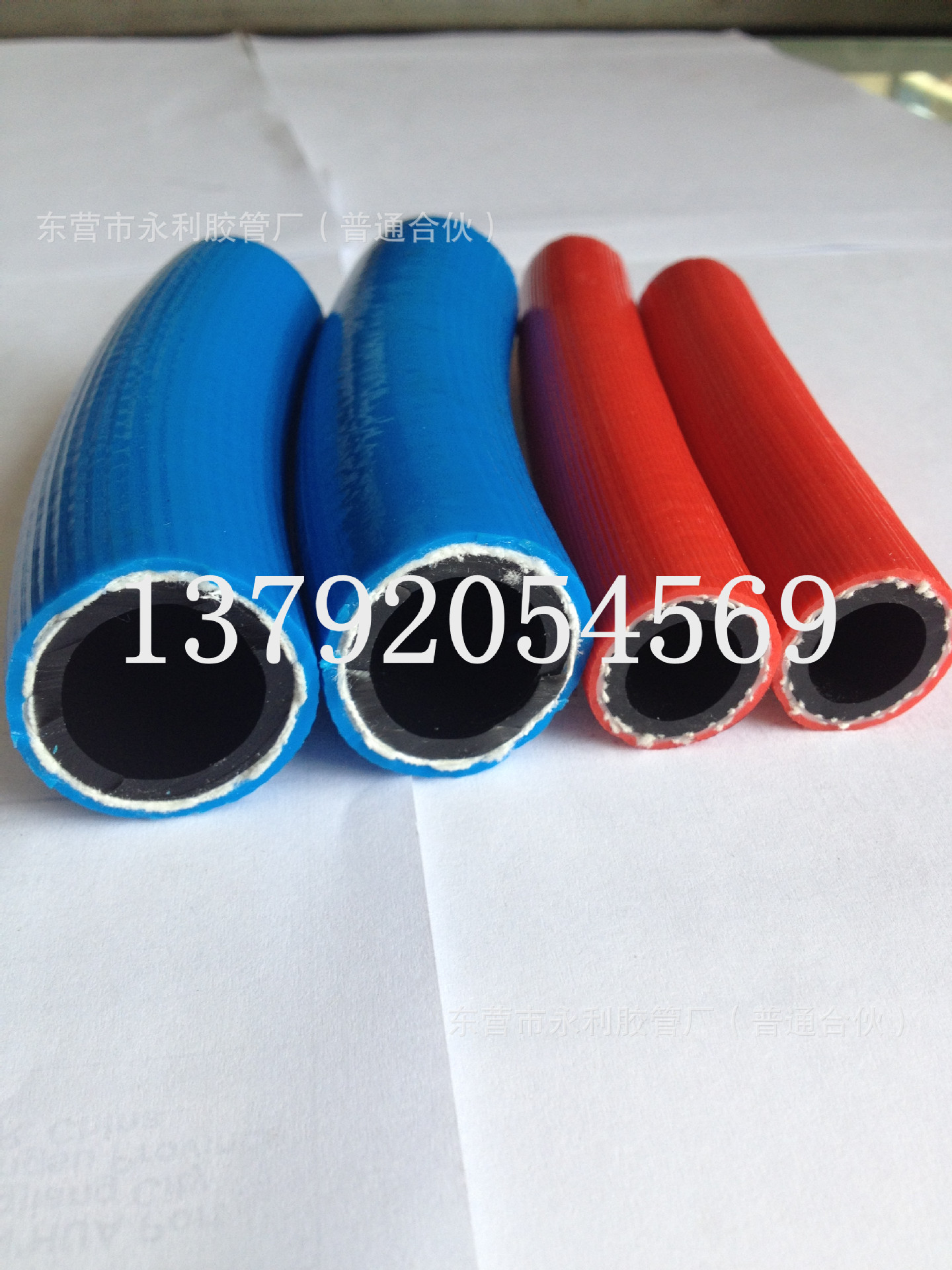 耐高压双联管8,10,13mm氧气管乙炔管  双色并联管橡胶高压管