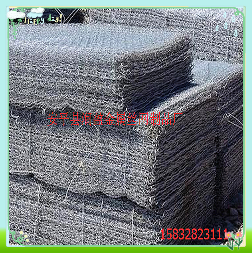 铁丝焊接石头笼子 电焊石笼网