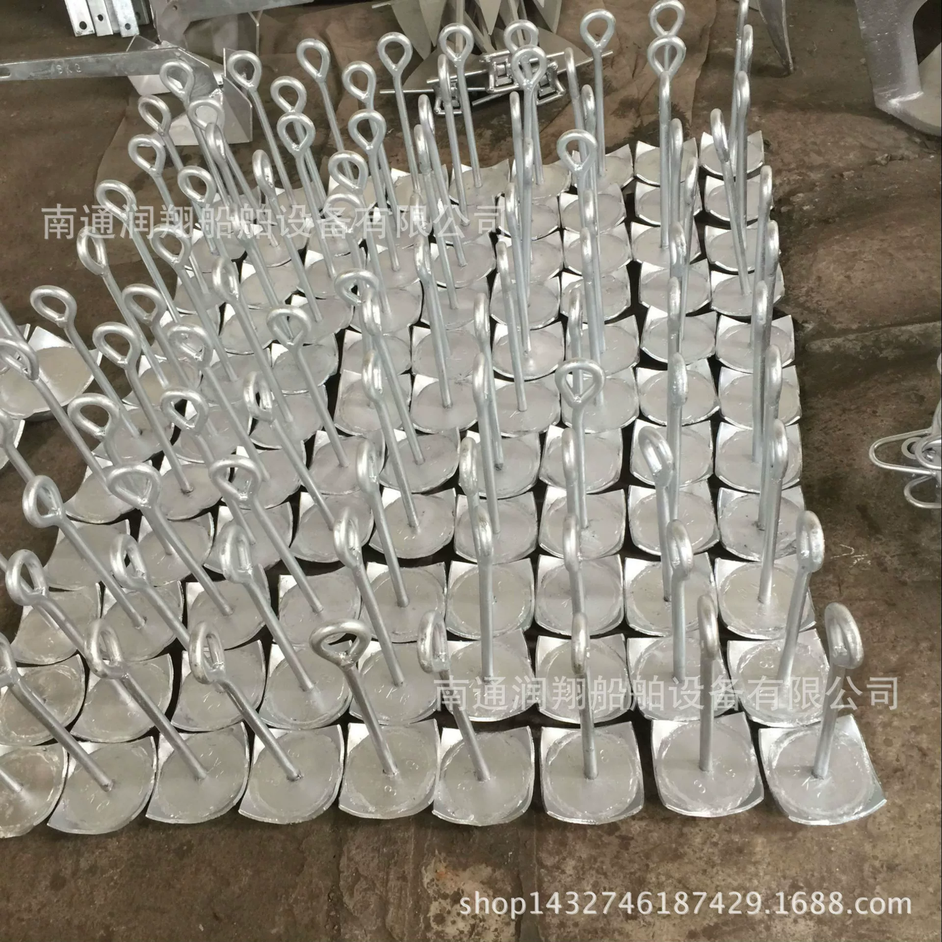 Завод прямой четыре угла Анкерной пластины якорь плоский якорь лодки Якорь Яхта якорь Железный якорь