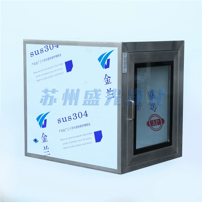 Производители поставляют микрокомпьютер, встроенный блокирующий трансферный окно от пола до пола без пыли, чистое помещение, трансферное окно оптом