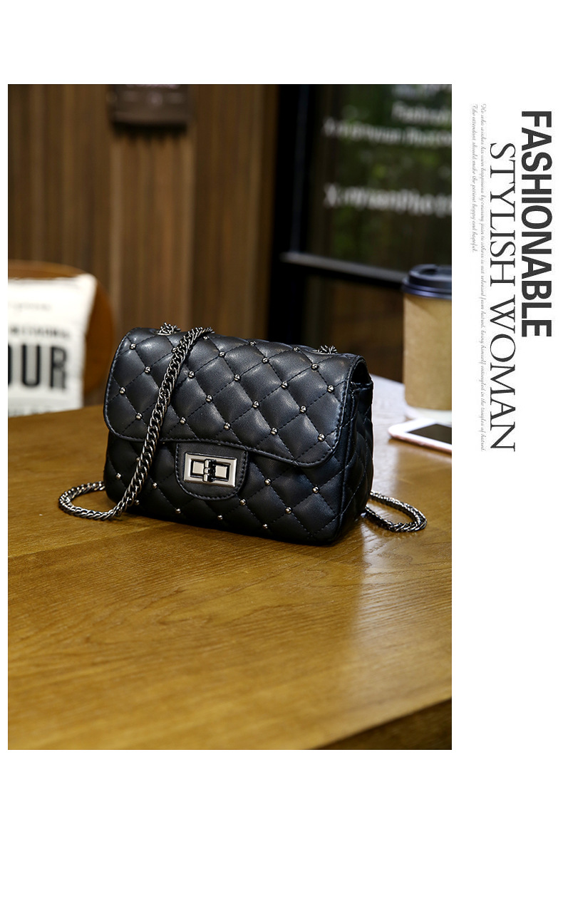 407g Weight Polyester Cotton Lining Material Flip Cover Closure Type Single Shoulder Strap Strap Type Women's All Seasons Pu Leather Elegant Shoulder Bag Square Bag