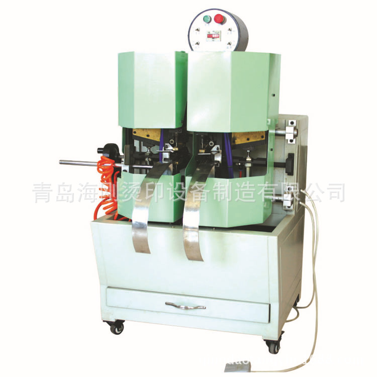 青岛WT-53四头鸡眼机 烫金机一次能打四个扣 打扣个数可调整