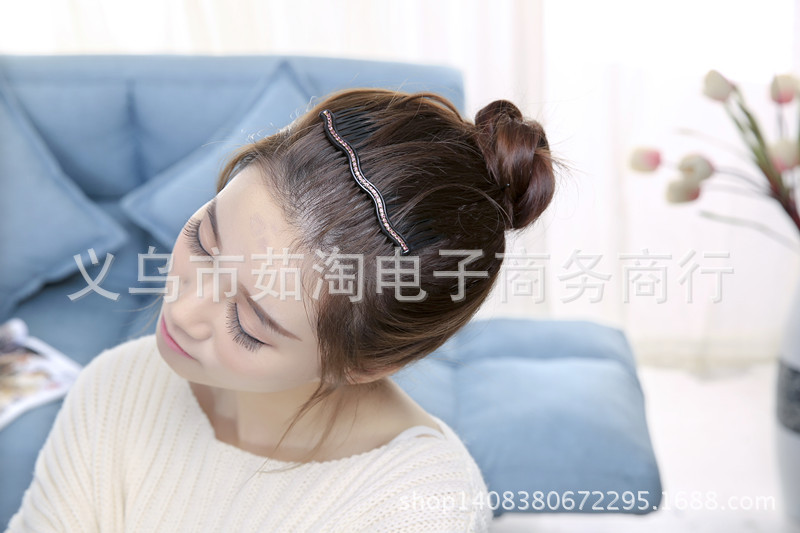 模特20齿一排波浪直爪链紫色