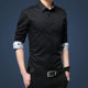 2215-New long-sleeved shirt men's self-cultivation youth cotton casual business white shirt men's shirt men's clothing