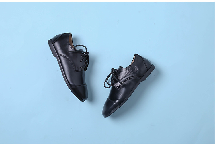 Chaussures enfants en cuir pour été - semelle tendon - Ref 1009119 Image 19